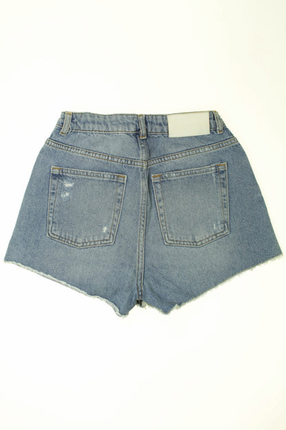 Short en jean troué