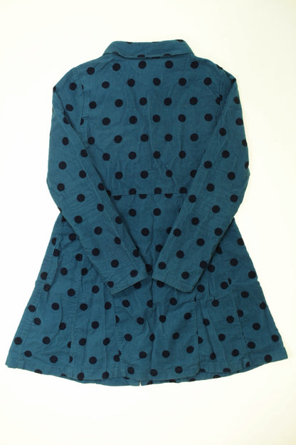 Robe à pois en velours