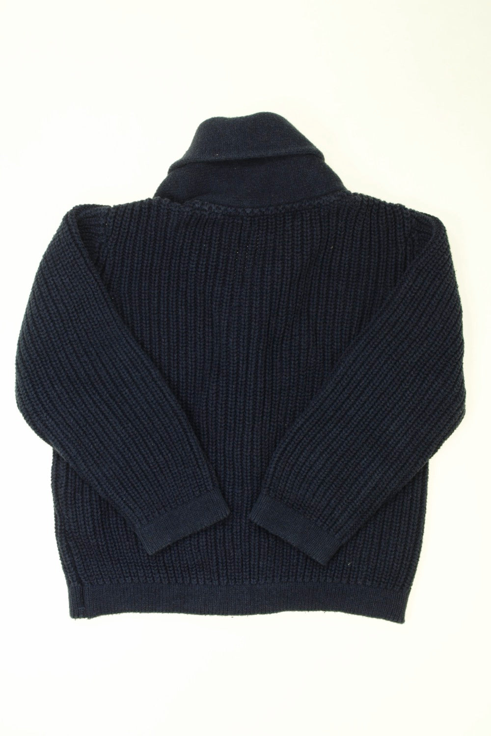 Cardigan côtes plates