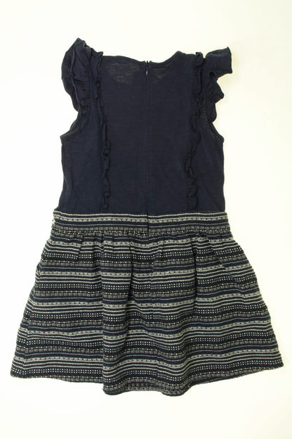 Robe froufrou et tweed