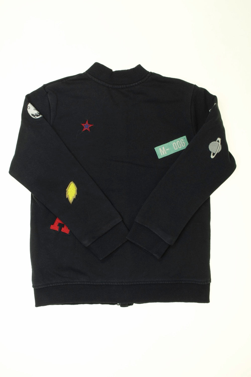 Sweat fin zippé