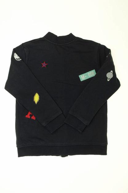 Sweat fin zippé
