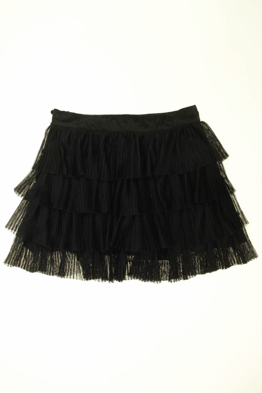 Jupe plissée en tulle