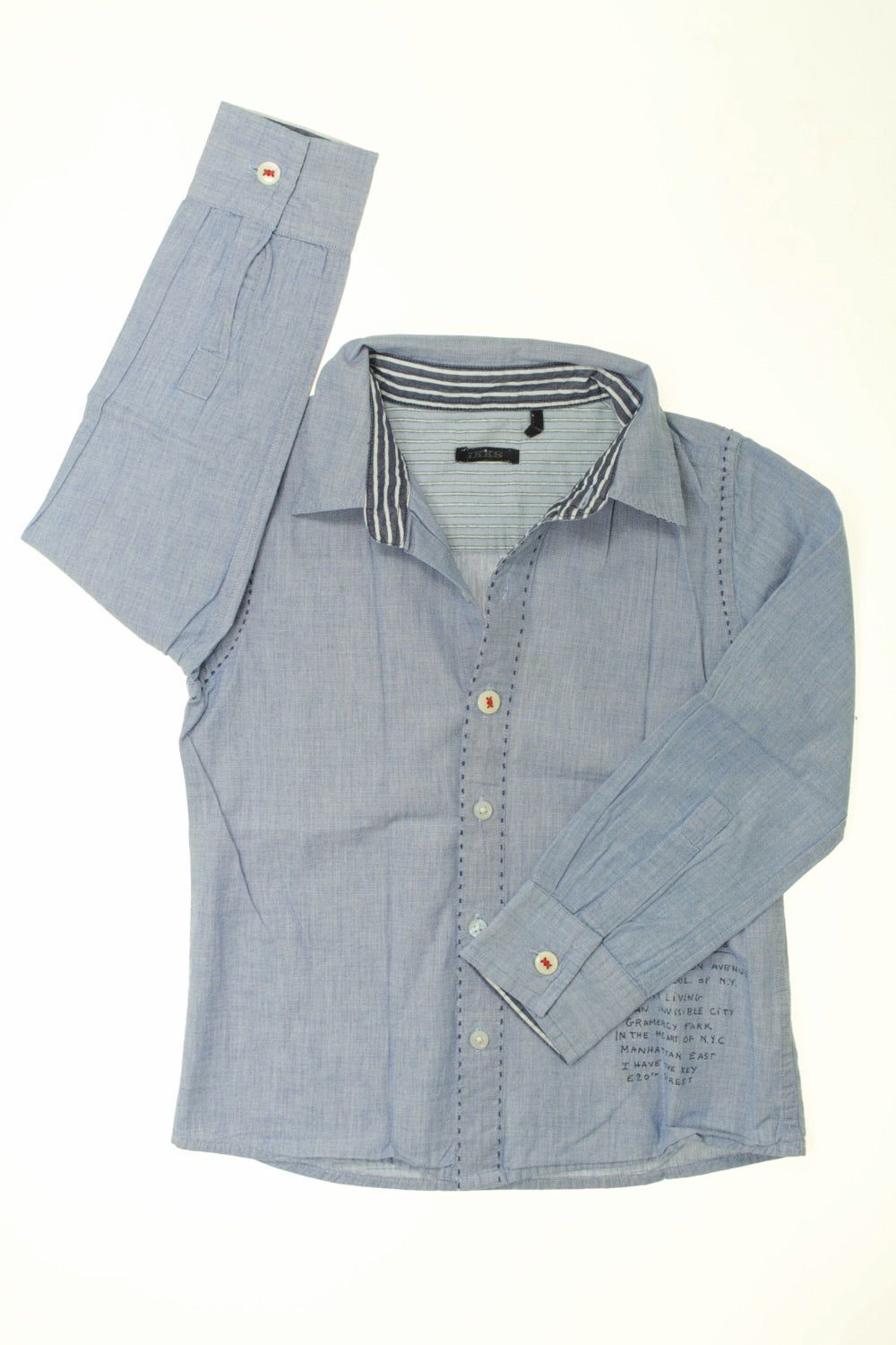 Chemise en chambray