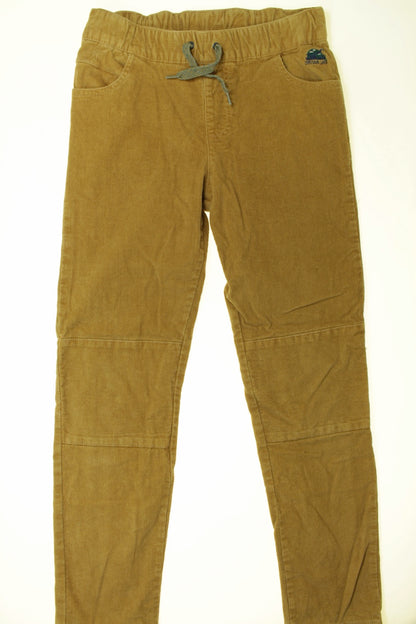 Pantalon en velours doublé