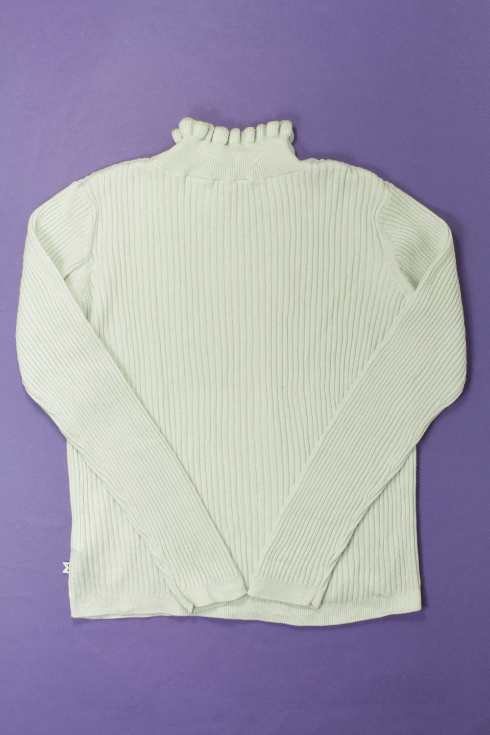Pull col roulé